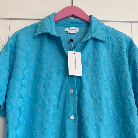 Lovers + Friends Vacation Blues Shirt - Picture 6 of 7